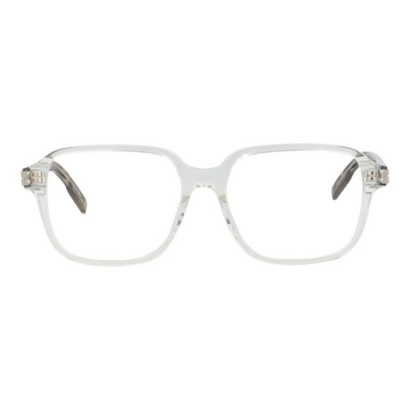 Dior Mens Square/Rectangle Crystal Havana Transparent Fashion Designer Eyewear - Picture 1 of 4